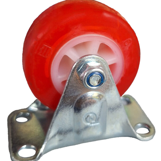 Casters 6 6 Red Small Wheel