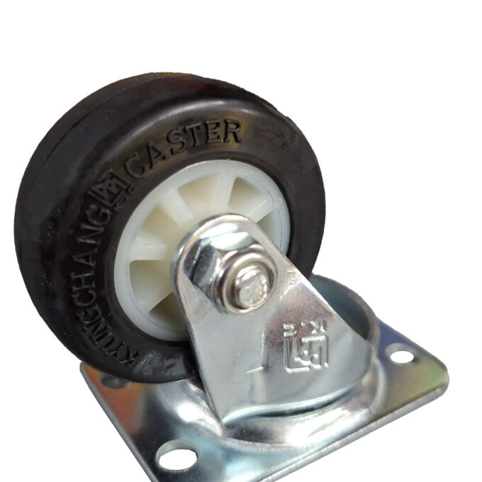 Casters 7 Kc Small Black Wheel